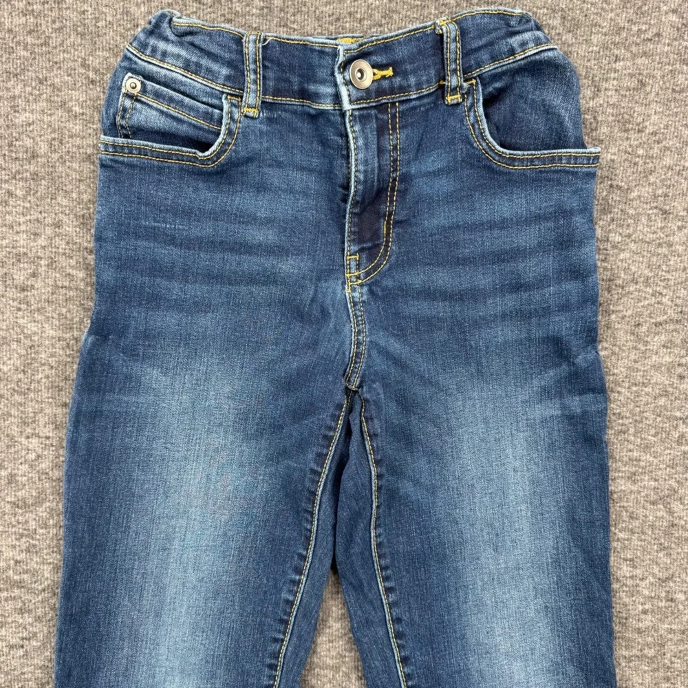 The Children's Place unisex Straight‎ Leg Jeans Medium Wash Blue Size 10 Stretch